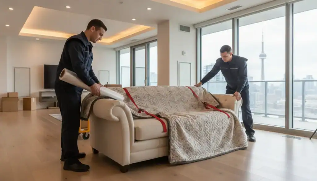 Checklist for Hiring a Moving Company covering reviews, insurance, and written estimates