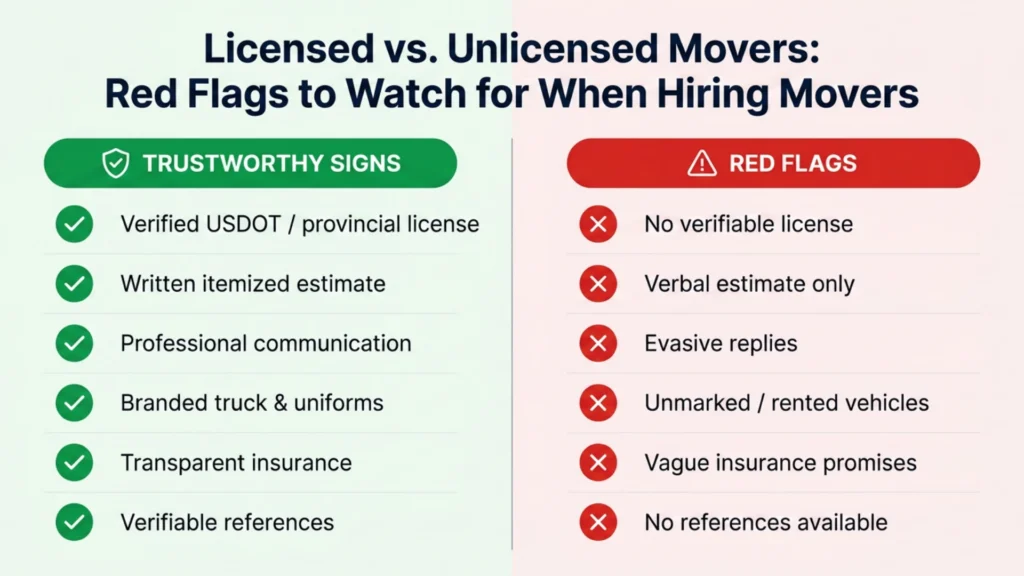Red flags to watch for when hiring movers hostage load warning signs