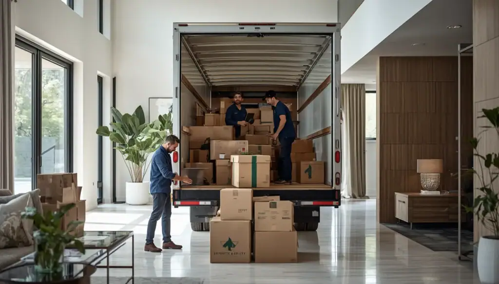 Average Cost of Movers in Toronto infographic showing hourly rates by crew size